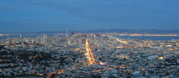 view from Twin Peaks